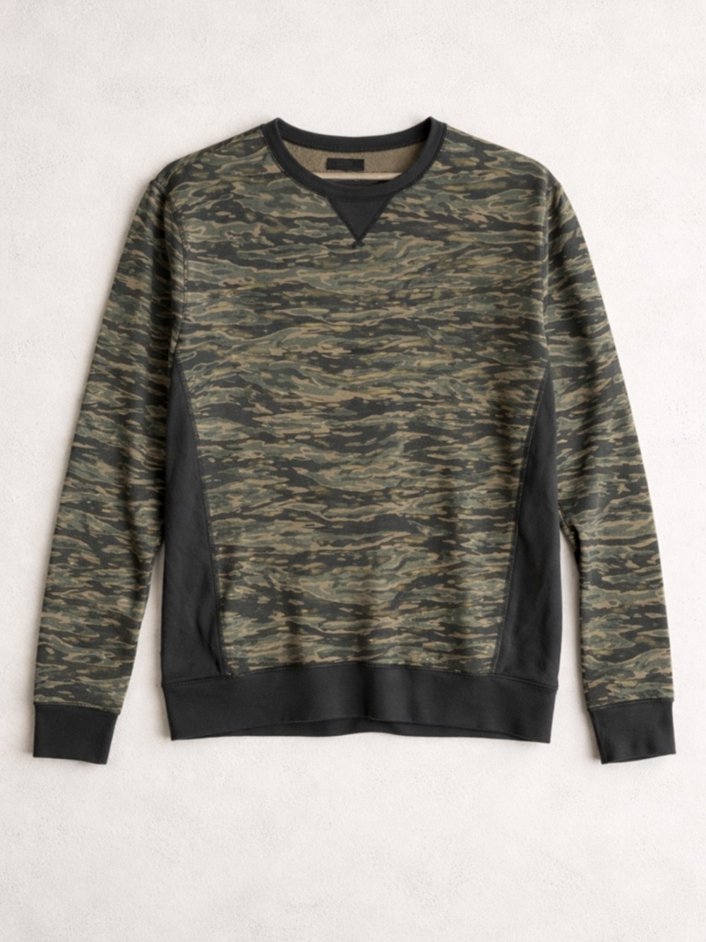Abercrombie & Fitch Camo Sweatshirt Mens Medium Camouflage Pullover Streetwear